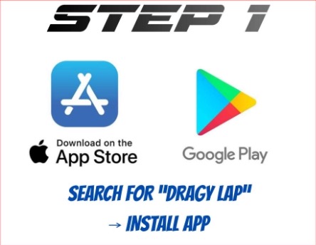 Dragy Laps setup step 1
