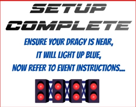 Dragy Laps setup step 6